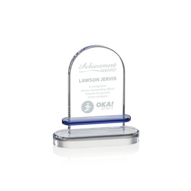 Clear Crystal Trophy Faceted Shine Paperweight With 3D Laser Engraving Cube Souvenir Transparent Flame Crystal Award