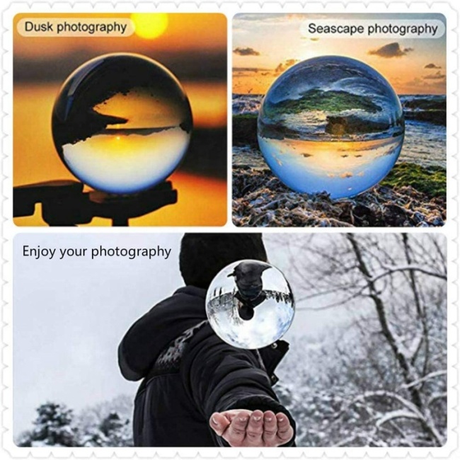 Size 80mm photography K9 crystal ball