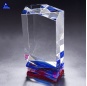 Beauty Engraving Mastery 3D Laser Crystal 3D Glass Photo Cube For Gift