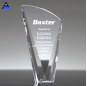Promotional Product Custom Crystal  Flame Trophy For Cooperation Award
