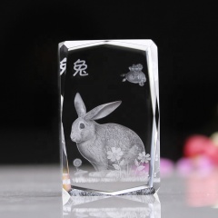 Chinese Zodiac Signs Birthday gifts 3D Laser Crystal For Birthday gifts 3D Laser Crystal