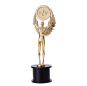 Custom Design Souvenir Oscar Metal Crafts Wholesale Unique Luxury Metal Award Trophy For Champions
