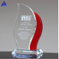 Factory Personalized Custom Red Crystal Flame Award Trophies For Sale