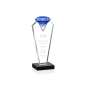 Crystal Award for Wholesale 2020 New Fashion Metal Base StereoscoBusiness Achievementpic