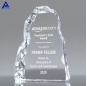 Cheap Blank Engraved Crystal Iceberg Trophy Glass Transparent Award