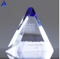 New Design K9 Quality Blue Majestic Pyramid Corporate Awards,Large Crystal Pyramid