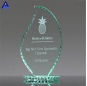 Pujiang Unique Shape Design Custom Woman Shaped Crystal Trophy Award