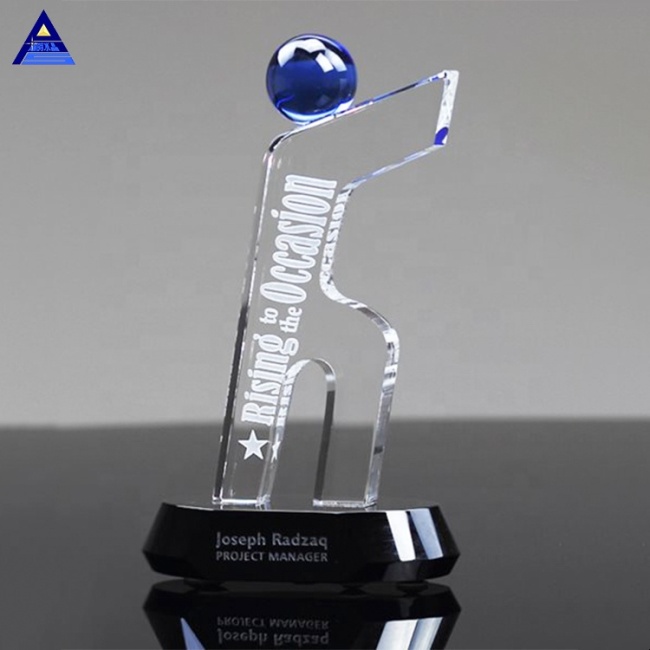 Coalition Figure Crystal Teamwork Awards for Business Corproate Souvenirs