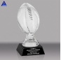 Wholesale Factory Made K9 Crystal  Fantasy Football Award Sport American Nfl Souvenir Trophy