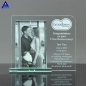 Sublimation Fancy Mainliner Glass Crystal Photo Frame Trophy For Wedding Gift