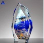 Professional Custom-Made Various Types Of Beautiful Legacy K9 Crystal Trophy With Full Color Imprint Trophy