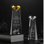 FS High quality Diamond Tops Crystal Trophy Awards Cup Encourage Souvenir for Champion Drop Shipping