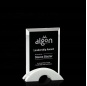 Wholesale Custom Design Blank Crystal Glass Award Trophy Plaque For Business Gift