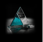 Wholesale China Trade Handmade Crystal Triangle Award Trophy For Corporate Gifts
