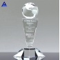 Popular Custom Crystal Globe Trophy With World Map