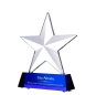 Sublimation Customized Crystal K9 Glass Trophy Award Engraved Star Crystal Award