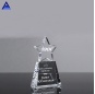 Customized Shape OEM/ODM Optical Crystal Star trophy of Excellence Award Trophy