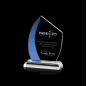 Custom Quality Free Engraving Logo Bevel K9 Crystal Cube Glass Engraved Awards