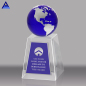 Wholesale Custom 3D Laser Engrave Crystal Trophy Awards In Motion Global Ring