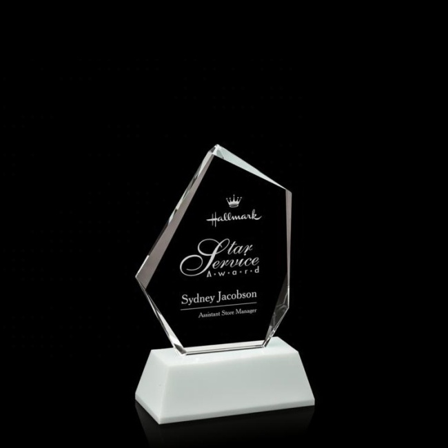 Low Cost High Quality Wholesale Laser Engraving Logo Crystal Trophy Plaque Crystal Awards Trophy