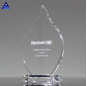 Custom Cheap High Quality Olympia Clear Flame Crystal Award For Event Souvenir