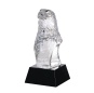 Individual Character Cheap Carving K9 Crystal Eagle Bird Figurine For Business Gifts