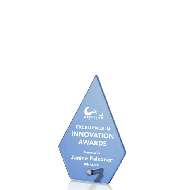 Beautiful High Quality Blank K9 Radiant Clear Crystal Trophy Atchison Diamond Award