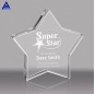 Custom Transparent Crystal Glass Five Point Star Crystal Paperweight For Gifts Home Decoration