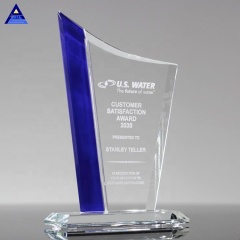 China Wholesale High Quality Sapphire Sweep Award Trophy For Modern Design