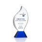 Cheap Customized Engraving Crystal Trophy Flame Plaque Crystal Glass Cup Crystal Trophy Award