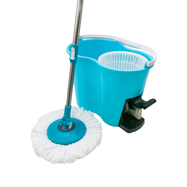 Free Hand Washing Large Cleaning Bucket Spinning Mop with Pedal