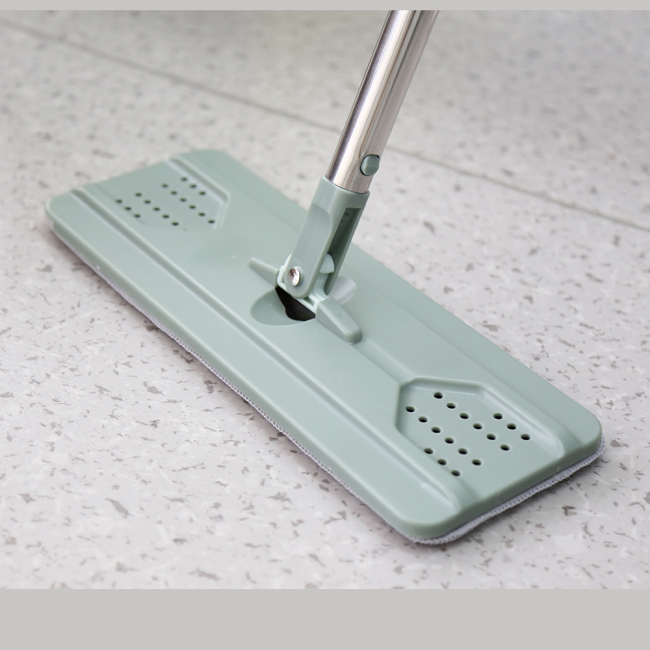 Stainless steel long handle cleaning mop