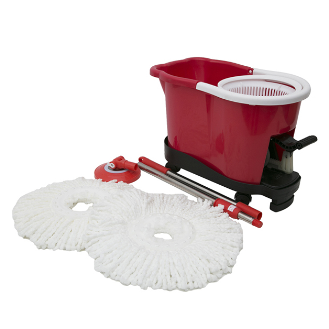 Household items 360 spin microfiber magic mop set and bucket cleaning floor
