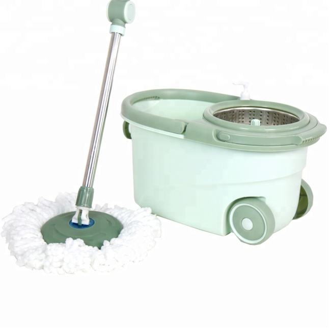 Eco-Friendly Feature and Steel Pole Material Spin Magic Mop Replacement Parts