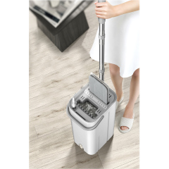 BNcompany BN1911 360 wash white or green color cleaning flat mop with bucket
